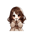 がんばる（自称）社会不適合ちゃん ver.2（個別スタンプ：21）