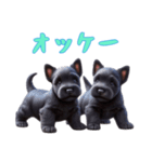 [オッケー専用]スコティッシュテリアベビー（個別スタンプ：7）