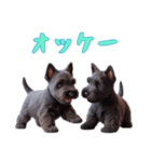 [オッケー専用]スコティッシュテリアベビー（個別スタンプ：11）