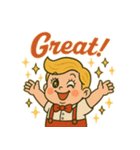 アメリカン☆★ボーイ＆ドッグ 2（個別スタンプ：2）