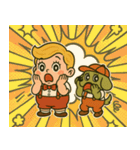 アメリカン☆★ボーイ＆ドッグ 2（個別スタンプ：35）