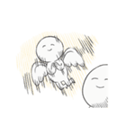 動く意味なんかねぇよ（個別スタンプ：8）