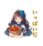 雪白姫の秋★メルヘンな日々（個別スタンプ：34）