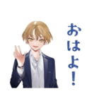 王子系女子高生★期末テスト（個別スタンプ：2）