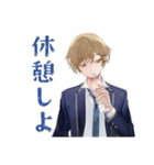 王子系女子高生★期末テスト（個別スタンプ：25）