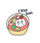 旅人ベベニャン (フランス語)6（個別スタンプ：7）