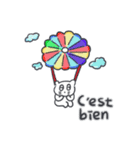 旅人ベベニャン (フランス語)6（個別スタンプ：14）