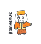 旅人ベベニャン (フランス語)5（個別スタンプ：9）