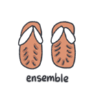 旅人ベベニャン (フランス語)2（個別スタンプ：2）