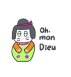 旅人ベベニャン (フランス語)2（個別スタンプ：9）