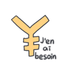 旅人ベベニャン (フランス語)2（個別スタンプ：14）