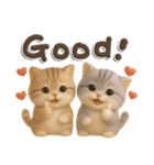 ねこちぃず♡ふんわり3D♡毎日使える（個別スタンプ：17）