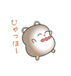 nobobi 真面目そうな くまくん（個別スタンプ：12）