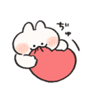 ハートがいっぱい うさぎときどきにんじん（個別スタンプ：31）