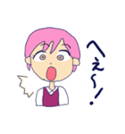 みくちゃんひとこと（個別スタンプ：3）