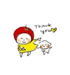 りんごのこ 001-Part5（個別スタンプ：1）
