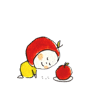 りんごのこ 001-Part5（個別スタンプ：4）