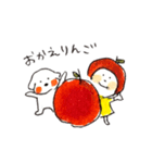 りんごのこ 001-Part5（個別スタンプ：5）