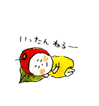 りんごのこ 001-Part5（個別スタンプ：8）