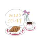 アンティーク＊大人ガーリー.くすみ色2（個別スタンプ：8）