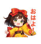 幸魂童子☆元気いっぱいスタンプ（個別スタンプ：3）