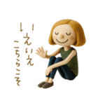 mottoのおとな女子ドール♡秋色カラー（個別スタンプ：26）