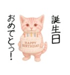 推し猫【桃】,,,,,,,,,,,,,,,,,,,（個別スタンプ：5）