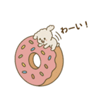 ふわもこトイプードル ゆるタッチ（個別スタンプ：19）