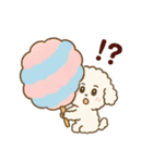ふわもこトイプードル ゆるタッチ（個別スタンプ：32）