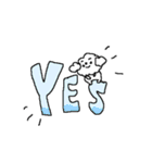 白いトイプードルだよ！（個別スタンプ：9）