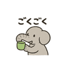 ぞうさんのほっこりトーク（個別スタンプ：16）