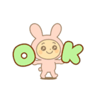 毎日使える♪うさぎのやさしいスタンプ（個別スタンプ：36）