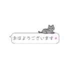 吹き出しニャンズ（個別スタンプ：2）