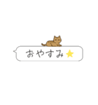 吹き出しニャンズ（個別スタンプ：11）