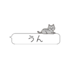 吹き出しニャンズ（個別スタンプ：34）