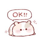 もちはむちゃんスタンプ（個別スタンプ：21）