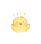 ぬいぐるみヒヨコ・うさぎ・くま（個別スタンプ：1）