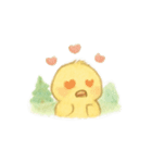 ぬいぐるみヒヨコ・うさぎ・くま（個別スタンプ：4）