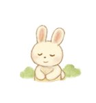 ぬいぐるみヒヨコ・うさぎ・くま（個別スタンプ：9）