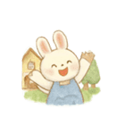 ぬいぐるみヒヨコ・うさぎ・くま（個別スタンプ：16）