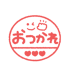 手書き◎ハンコ風スタンプ #1（個別スタンプ：14）