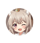 新アイコンみなみちゃんスタンププレミアム（個別スタンプ：17）