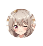 新アイコンみなみちゃんスタンププレミアム（個別スタンプ：18）