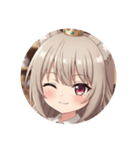 新アイコンみなみちゃんスタンププレミアム（個別スタンプ：19）