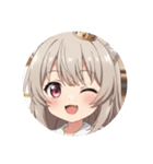 新アイコンみなみちゃんスタンププレミアム（個別スタンプ：20）