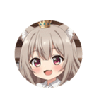 新アイコンみなみちゃんスタンププレミアム（個別スタンプ：23）