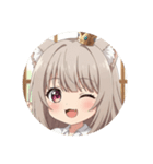 新アイコンみなみちゃんスタンププレミアム（個別スタンプ：25）