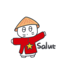 旅人ベベニャン (フランス語)3（個別スタンプ：1）