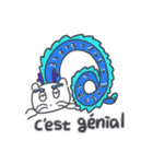 旅人ベベニャン (フランス語)3（個別スタンプ：8）