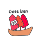 旅人ベベニャン (フランス語)3（個別スタンプ：10）